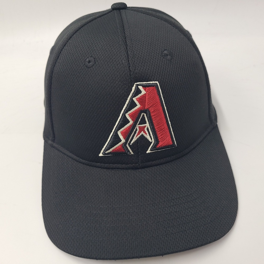 Arizona Diamondbacks Hat Adjustable‎ OC Sports Black Red MLB Baseball Logo Men